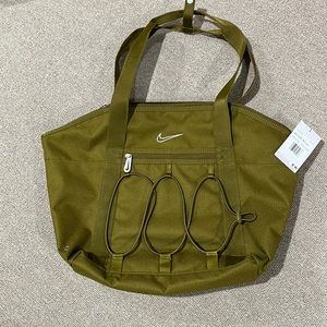 Nike One Womens Training Tote Bag (18L)Olive Flak/olive flak/light silver
